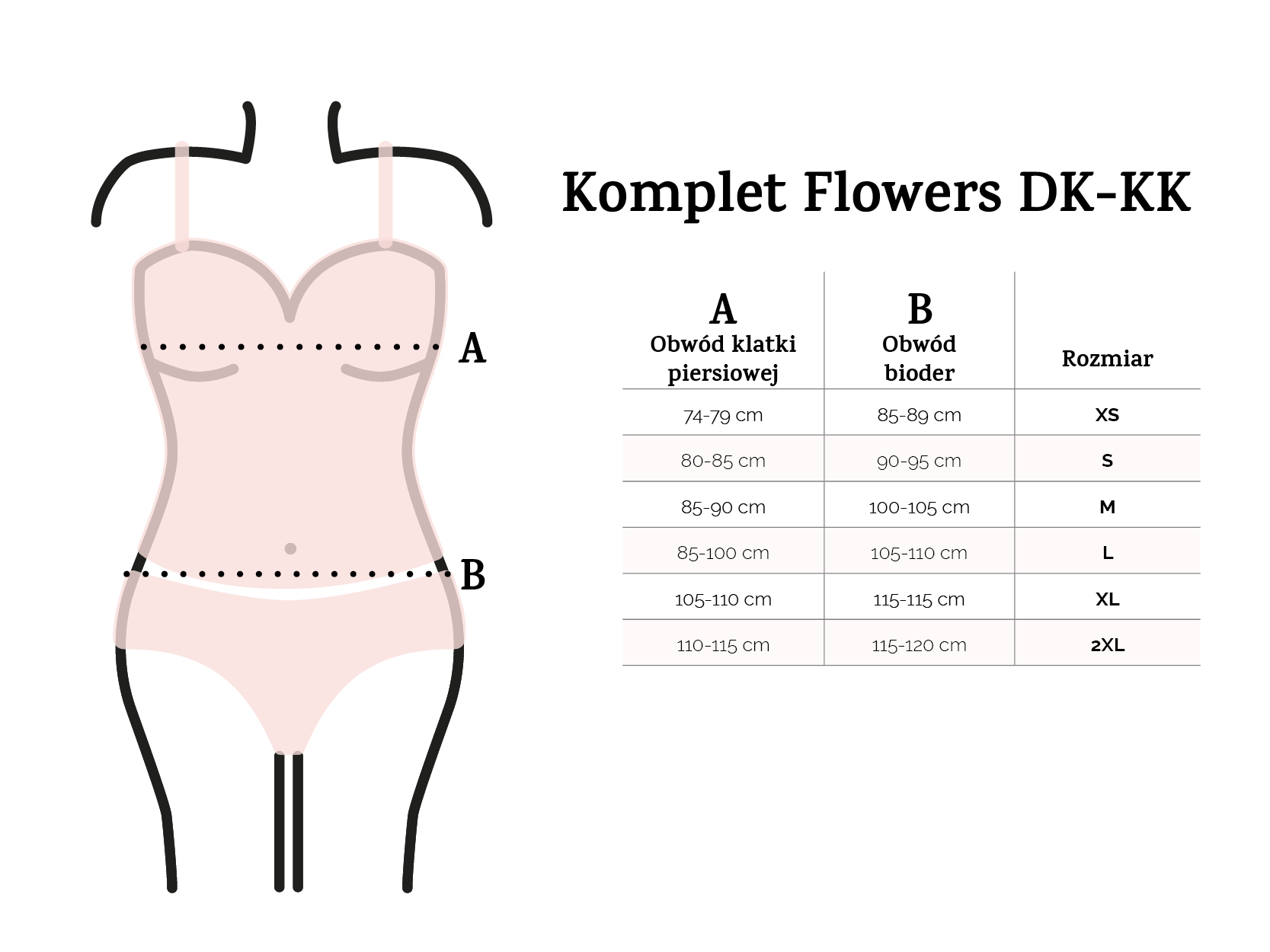 Komplet Flowers DK-KK